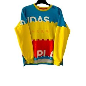 Adidas Lego  sweatshirt Logo women's /mens /teens colorful 44'chest 24'long